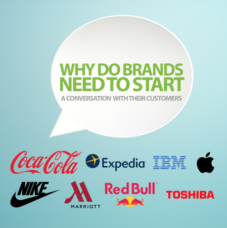 why do brands need to start a conversation with their customers - repurpose