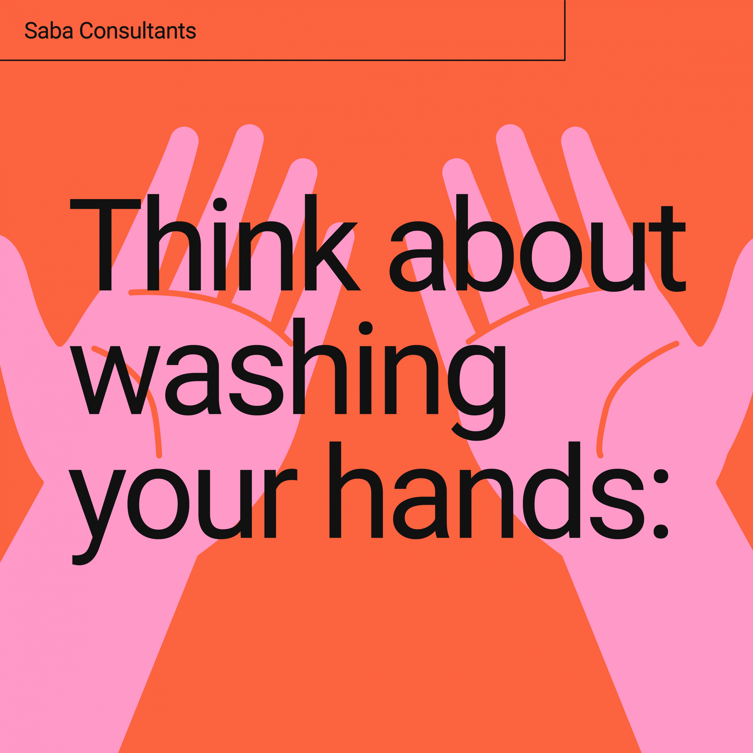 wash your hands